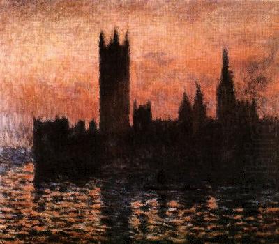 Houses of Parliament,, Claude Monet